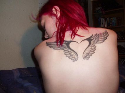 Anges Wings Tattoos Design Image